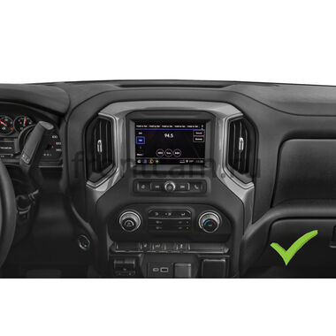 Chevrolet Silverado 4 2019-2022 (для авто с экраном 7 дюймов) Teyes CC4 Pro 2K 12/256-9-1370 13 дюймов на Android 13 (4G-SIM, DSP, QLed)