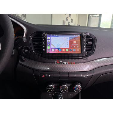Lada Vesta (NG) 2022-2026, Aura 2024-2026 (черный глянец) Canbox H-Line 7824-9-1924 на Android 10 (4G-SIM, 6/128, DSP, IPS) С крутилками