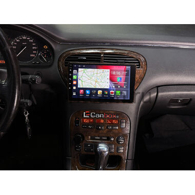 Peugeot 607 2000-2004 (под дерево, глянцевая) Canbox H-Line 4196-9-2038 на Android 10 (4G-SIM, 6/128, DSP, QLed)