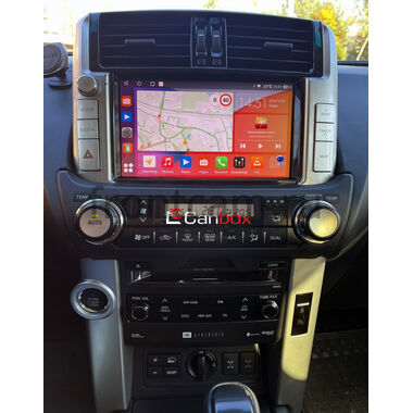 Toyota Land Cruiser Prado 150 2009-2013 (для авто с Navi и JBL Synthesis, без 360, глянцевая) Canbox PRO-Line 2K 4252-9-2547 на Android 13 (4G-SIM, 8/256, DSP, QLed)
