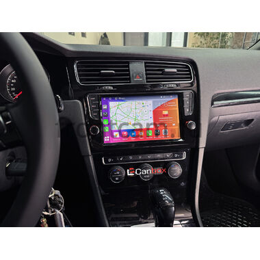 Volkswagen Golf 7 2012-2022 (черная, глянцевая) Teyes CC3 4/64 9 дюймов RM-9-3461 на Android 10 (4G-SIM, DSP, QLed)