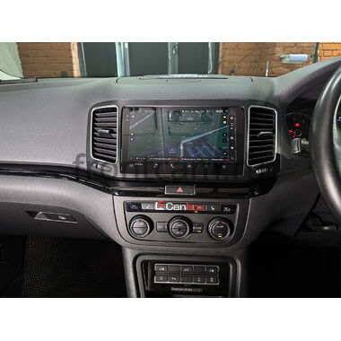 Volkswagen Sharan 2 2010-2024 Canbox H-Line 8845-9-404 на Android 14 (4G-SIM, 8/128, DSP, QLed)