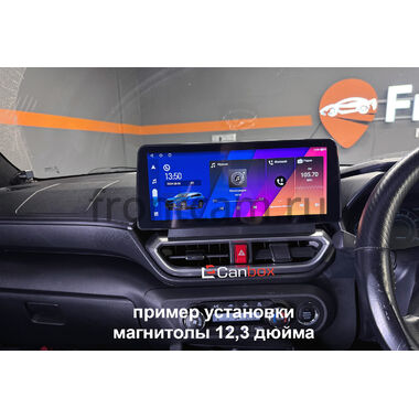 Рамка RM-10-0575 под магнитолу 10 дюймов для Toyota Raize / Daihatsu Rocky (A200) 2019-2024 (Тип 3)