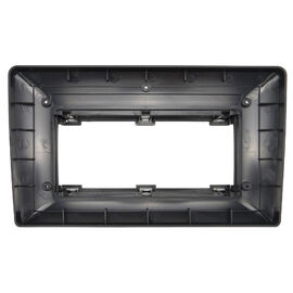 Рамка RM-10-1130 под магнитолу 10 дюймов для Chrysler / Dodge / Jeep / Volkswagen (черная)