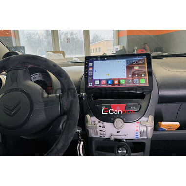 Peugeot 107 2005-2014 Canbox H-Line 4198-10-1152 на Android 10 (4G-SIM, 8/128, DSP, QLed)