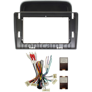 Рамка RM-10-1194 под магнитолу 10 дюймов для Toyota Land Cruiser 100 / Lexus LX 470 1998-2002 (для авто с монитором, руль слева)