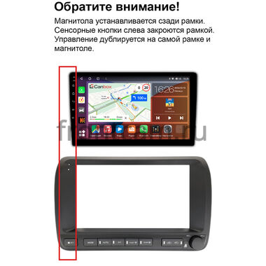 Toyota Crown (S170) 1999-2007 Canbox H-Line 4198-10-1532 на Android 10 (4G-SIM, 8/128, DSP, QLed)