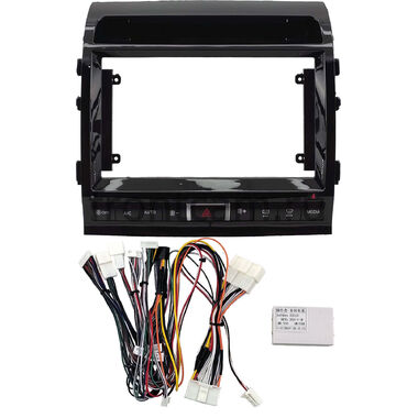 Рамка RM-10-2145 под магнитолу 10 дюймов для Toyota Land Cruiser 200 2010-2012 (Тип A, глянцевая)