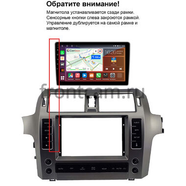 Lexus GX 460 2009-2013 (Тип A, can BSJ) Canbox H-Line 2K 4186-9-2252 на Android 10 (4G-SIM, 8/256, DSP, QLed)