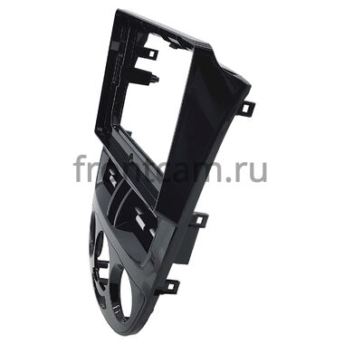 Рамка RM-10-2282 под магнитолу 10 дюймов для Chevrolet Lacetti 2004-2013 (Тип 2, черная, глянцевая, седан без климат-контроля)