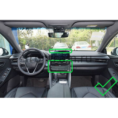 Toyota Avalon 5 (2018-2024) Canbox H-Line 7854-10-2374 на Android 10 (4G-SIM, 6/128, DSP, QLed)