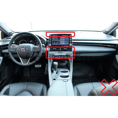 Toyota Avalon 5 (2018-2024) Canbox H-Line 2K 4187-10-2374 на Android 10 (4G-SIM, 8/256, DSP, QLed)