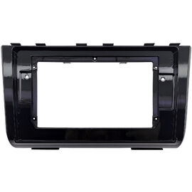 Рамка RM-10-2524 под магнитолу 10 дюймов для Hyundai Creta 2 / Solaris HC 2022-2026 (черная, глянцевая)