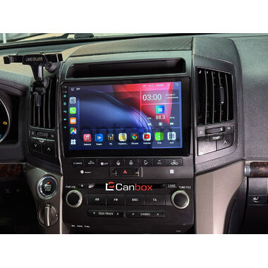 Toyota Land Cruiser 200 2007-2009 (матовая, Тип C, can LZ) Teyes CC3 4/64 10 дюймов RM-10-2570 на Android 10 (4G-SIM, DSP, QLed)
