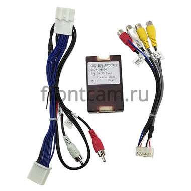 Toyota Land Cruiser 200 2010-2012 (Тип В, canbus LZ) Canbox H-Line 7827-10-2571 на Android 10 (4G-SIM, 4/64, DSP, QLed) С крутилками