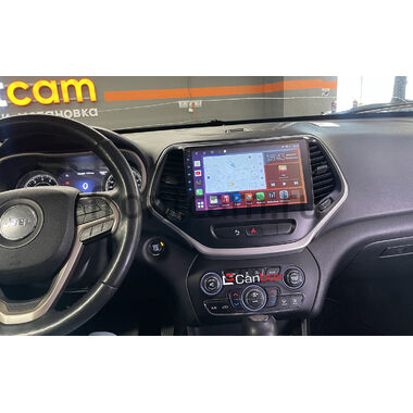 Jeep Cherokee 5 (KL) 2013-2024 Canbox H-Line 3799-10-811 на Android 10 (4G-SIM, 4/64, DSP, QLed)