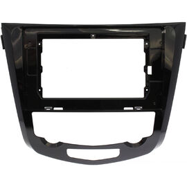 Рамка RM-1009/1010 под магнитолу 10 дюймов для Nissan Qashqai 2, X-Trail (T32) 2013-2022 (авто с климат-контролем)