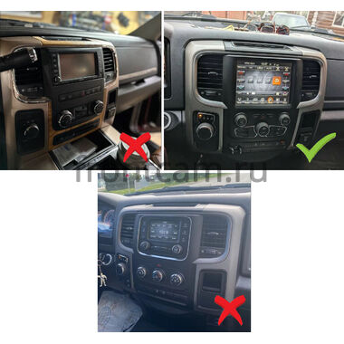 Dodge RAM 4 (DS/DJ) (2013-2023) (с климат-контролем) Teyes CC3 4/32 9 дюймов RM-9-0021 на Android 10 (4G-SIM, DSP, QLed)