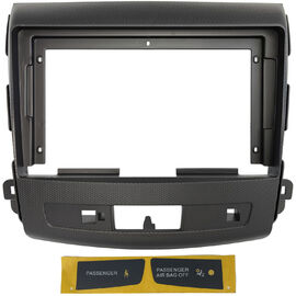Рамка RM-9-004/9-004-1 под магнитолу 9 дюймов для Citroen C-Crosser / Mitsubishi Outlander (XL) / Peugeot 4007