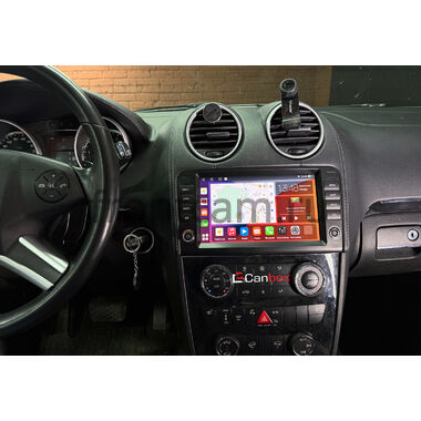 Mercedes-Benz GL (x164), ML (w164) 2005-2011 (оранжевая подсветка клавиш, Тип 2) Teyes CC3 2K 4/32 9.5 дюймов RM-9-0084 на Android 10 (4G-SIM, DSP, QLed)