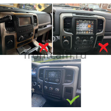Dodge RAM 4 (DS/DJ) (2013-2023) (с кондиционером) Canbox L-Line 4296-9-0151 на Android 10 (4G-SIM, 6/128, TS18, DSP, QLed)