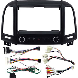 Рамка RM-9-0175 под магнитолу 9 дюймов для Hyundai Santa Fe 2 2005-2012