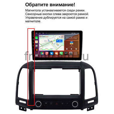 Hyundai Santa Fe 2 2005-2012 Canbox EVO 2K 5833-9-0175 на Android 14 (4G-SIM, 16/512, DSP, QLed, AI, 360)