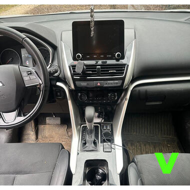 Mitsubishi Eclipse Cross 2017-2024 (взамен магнитолы с крутилками) Teyes CC3 360 6/128 9 дюймов RM-9-0285 на Android 10 (4G-SIM, DSP, QLed)