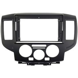 Рамка RM-9-0391 под магнитолу 9 дюймов для Nissan NV200 2009-2026 (чёрная)