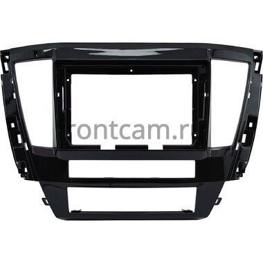 Рамка RM-9-0397 под магнитолу 9 дюймов для Mitsubishi Pajero Sport 3, Montero Sport 3 2019-2024