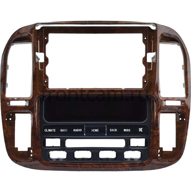 Рамка RM-9-0441 под магнитолу 9 дюймов для Toyota Land Cruiser 100 / Lexus LX 470 1998-2002 (для авто с цвет. экраном)