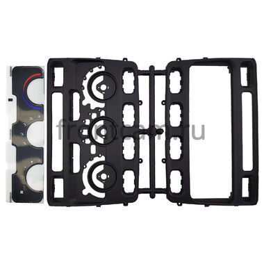 Рамка RM-9-0442 под магнитолу 9 дюймов для Toyota Land Cruiser 100 / Lexus LX 470 1998-2002 (для авто без экрана)