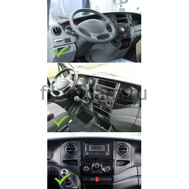 Iveco Daily 2006-2014, Daily 2024-2026 Canbox L-Line 4169-9-0562 на Android 10 (4G-SIM, 2/32, TS18, DSP, QLed)