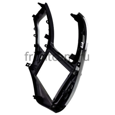Рамка RM-9-0664 под магнитолу 9 дюймов для Chevrolet Cruze 2012-2016 (черно-серая, глянцевая)