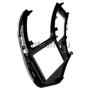Рамка RM-9-0664 под магнитолу 9 дюймов для Chevrolet Cruze 2012-2016 (черно-серая, глянцевая)