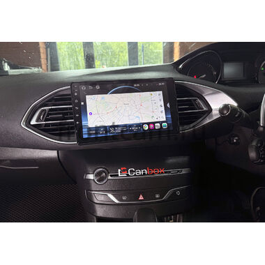 Peugeot 308 2 2013-2021 Canbox M-Line 4544-9-0974 на Android 10 (4G-SIM, 2/32, DSP, QLed)