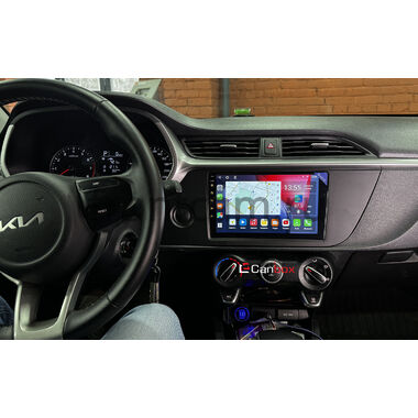 Kia Rio 4, Rio X 2020-2024 (матовая гладкая) Teyes CC2L PLUS 1/16 9 дюймов RM-9-1050 на Android 8.1 (DSP, IPS, AHD)