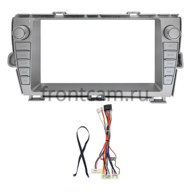 Рамка RM-9-1326 под магнитолу 9 дюймов для Toyota Prius 3 (XW30) 2009-2015 (левый руль, для авто без JBL)