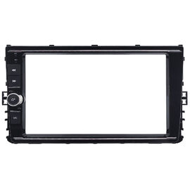 Рамка RM-9-1330 под магнитолу 9 дюймов для Volkswagen Passat B8, Tiguan 2, Teramont, Jetta 7, Arteon, Transporter T6, Caravelle T6, Multivan T6 2014-2022 / Skoda Kamiq 2018-2024