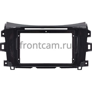 Рамка RM-9-1340 под магнитолу 9 дюймов для Nissan Navara (Frontier) 4 (D23) (2014-2024) (глянцевая)