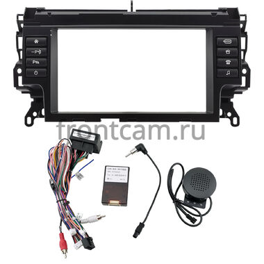 Рамка RM-9-1592 под магнитолу 9 дюймов для Land Rover Discovery Sport 2014-2019 (Тип 2)