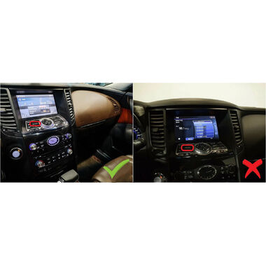Infiniti FX35, FX37, FX30d, FX50 (S51) 2008-2013, QX70 (S51) 2013-2017 (Тип A, для авто без кнопок TEL и APPS) Teyes CC3 2K 6/128 9.5 дюймов RM-9-1725 на Android 10 (4G-SIM, DSP, QLed)