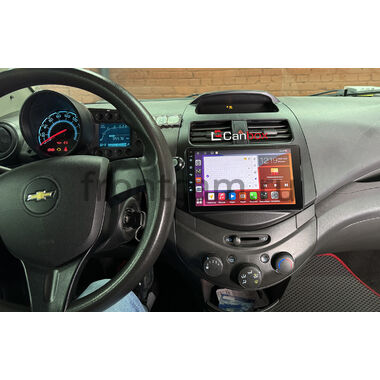 Chevrolet Spark 2009-2016, Spark 3 (M300) 2020-2024 (матовая) Canbox H-Line 3792-9-180 на Android 10 (4G-SIM, 4/64, DSP, QLed)