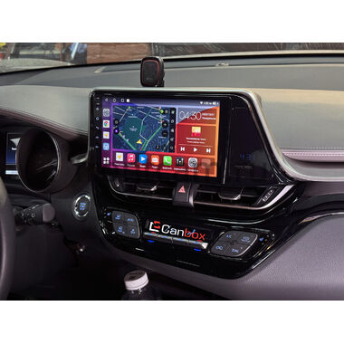 Toyota C-HR 2016-2026, Izoa 2018-2024 (левый руль) (для комплектации с магнитолой 100x200mm) Canbox L-Line 4169-9-2033 на Android 10 (4G-SIM, 2/32, TS18, DSP, QLed)
