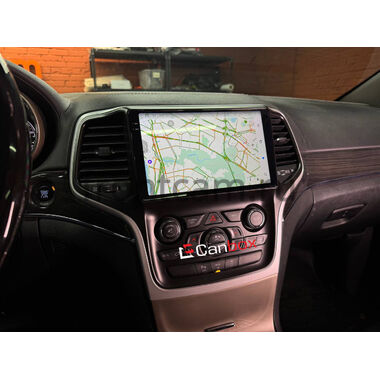Рамка RM-9-2047 под магнитолу 9 дюймов для Jeep Grand Cherokee 4 (WK2) 2013-2022 (Тип A)