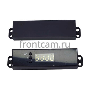 Toyota Corolla (E150) 2006-2013 (серая, с часами) OEM RK9-2075 на Android 10