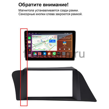 Рамка RM-9-2130 под магнитолу 9 дюймов для Lexus RX 270, RX 350, RX 450h 2008-2015 (вид 1, тип D, can RZC)
