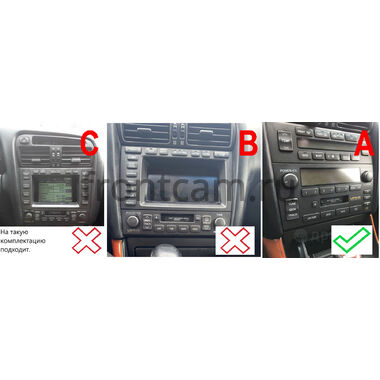 Lexus GS 2 1997-2004 (Тип A - для авто без NAVI) Canbox Logic-i3 2K 5735-9-2136 на Android 11 (4G-SIM, 8/256, DSP, 360, QLed)
