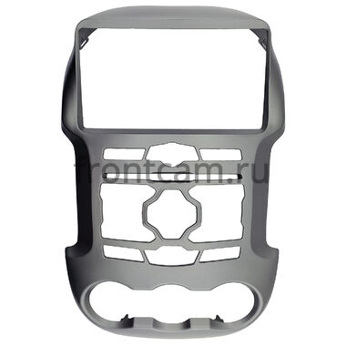 Рамка RM-9-2143 под магнитолу 9 дюймов для Ford Ranger 3 2011-2015 (серая, с сохранением кнопок)