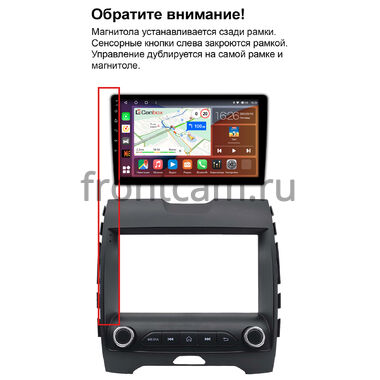Рамка RM-9-2169 под магнитолу 9 дюймов для Ford Edge 2 2015-2024